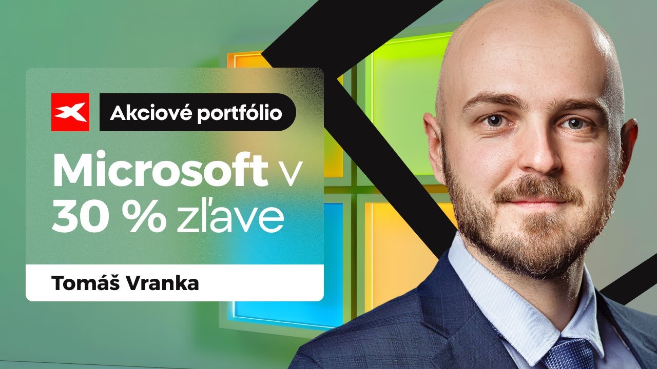Akciové portfólio Tomáša Vranku (9.2.2026) - Prečo investori zatracujú Microsoft?