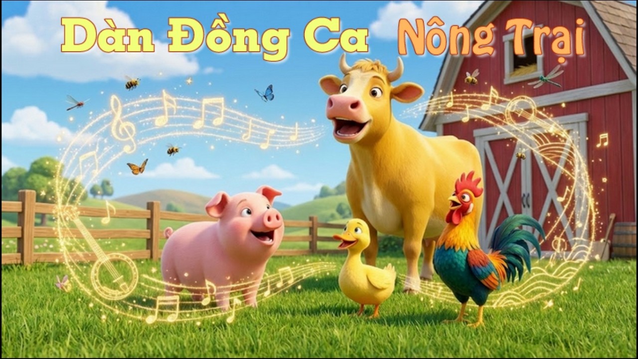 Dàn Đồng Ca Nông Trại (The Barnyard Choir) | Nhạc Thiếu Nhi Vui