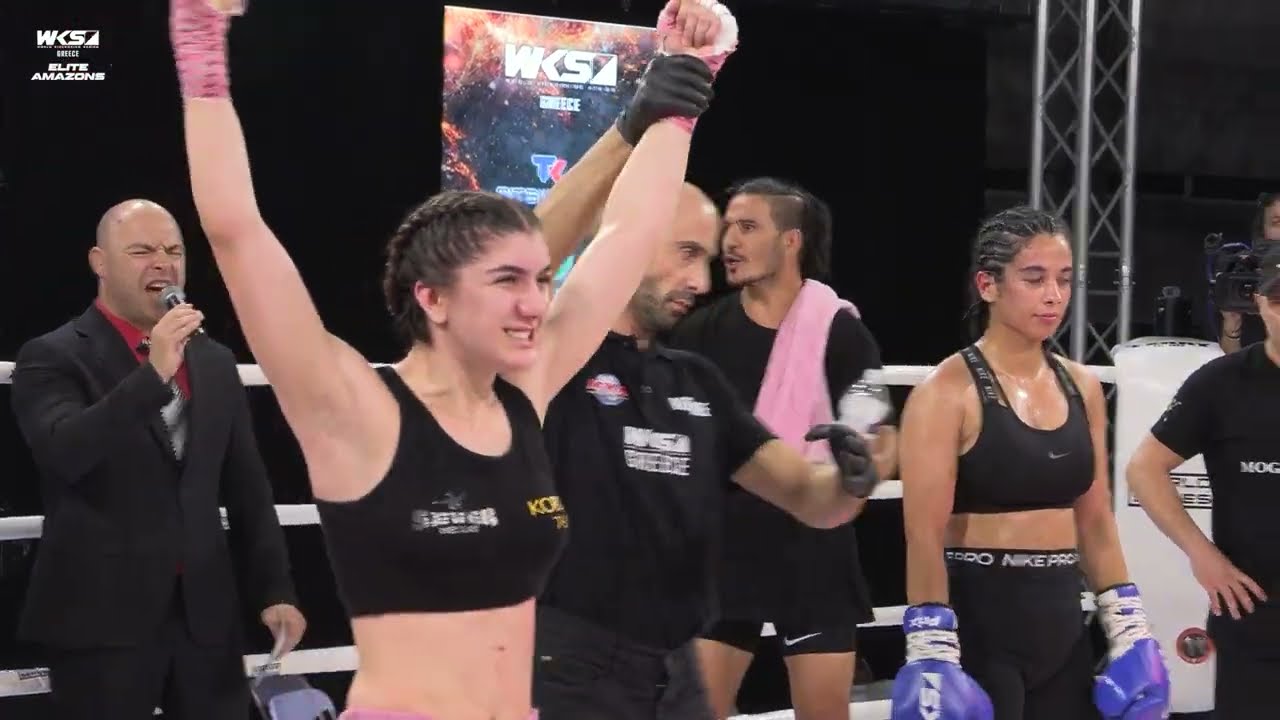 WKS National Title -64kg|  Chrysánthi Frantzeskaki ( Kallimachos) vs Shiva Nariman (Royal Academy)
