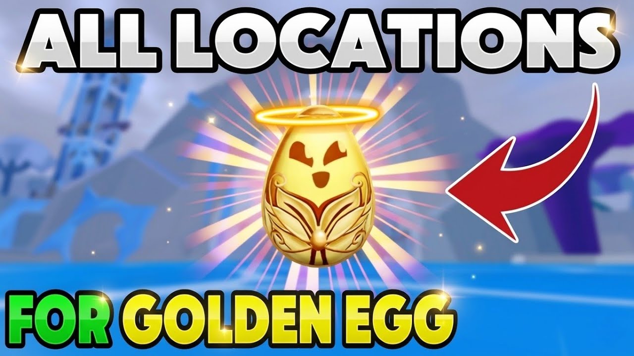 Every GOLDEN EGG Location!! 🤯🔥 | Blox Fruits - Easter Update