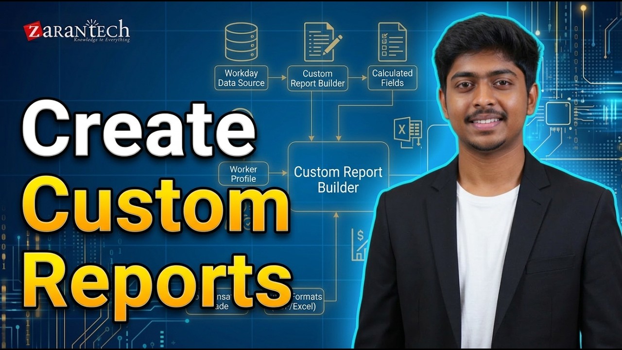 Create and Edit Custom Report in Workday Integration and Studio | ZaranTech