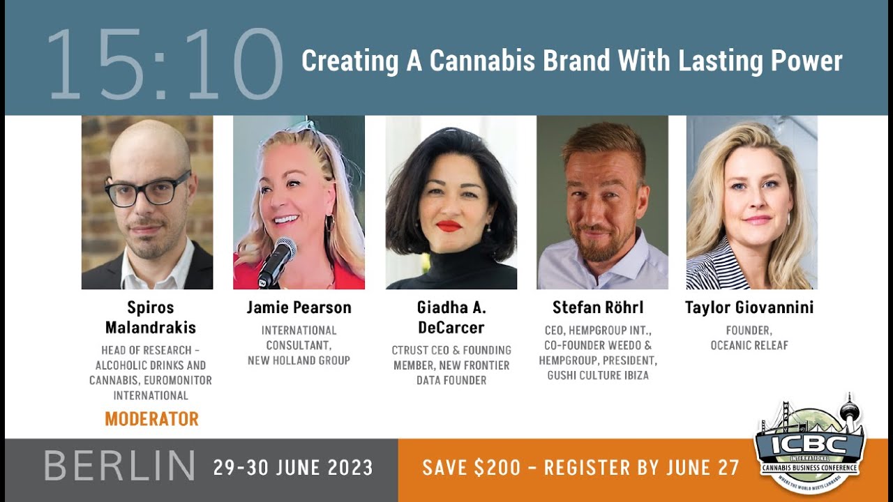 Konferenz Tag 1 Panel 7 Creating A Cannabis Brand With Lasting Power