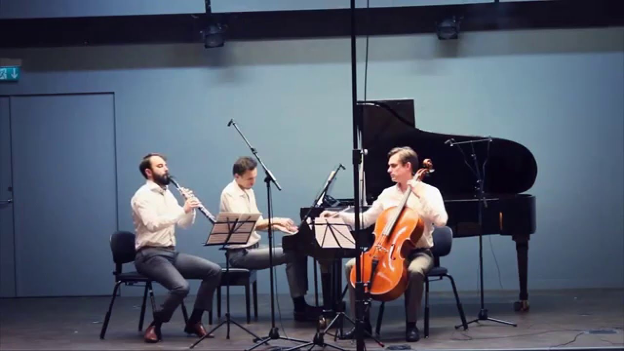 Brahms, Clarinet Trio - II. Adagio (The Danish Clarinet Trio)