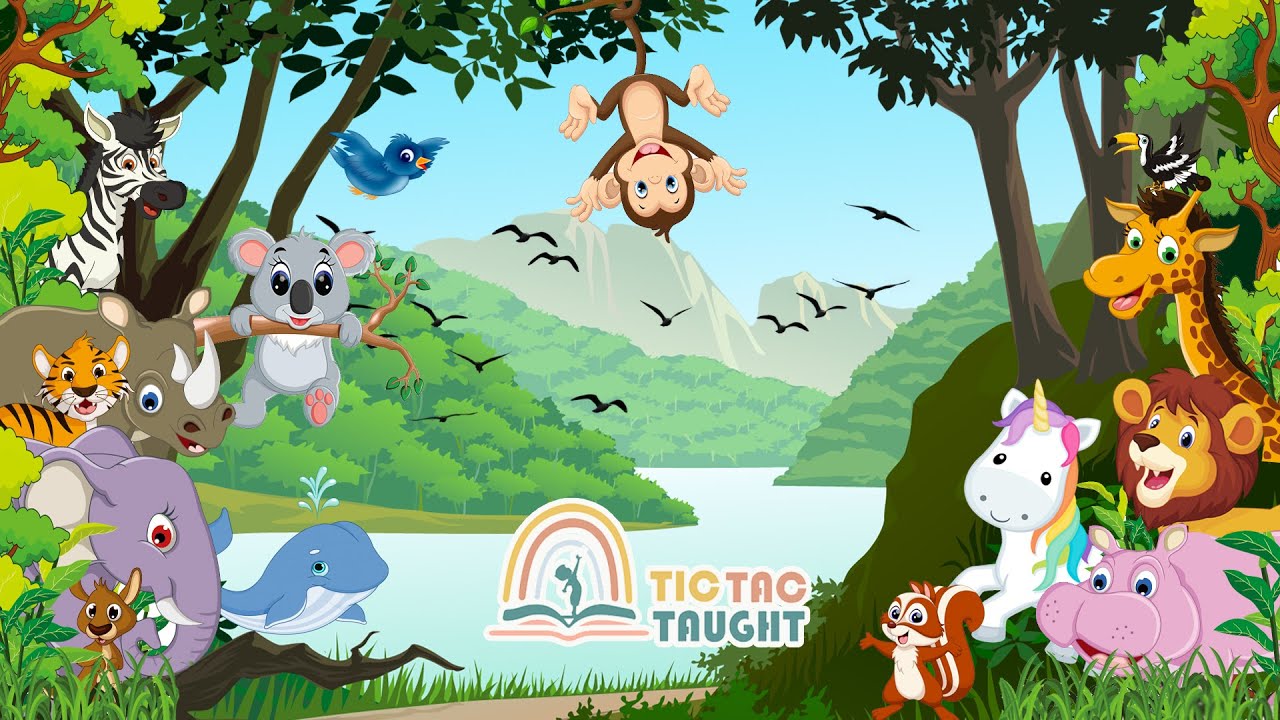 ALPHABET ANIMALS ~ TTT Song, ABC Animals Alphabet Song for Kids, Animals for Kids, Learn ABC