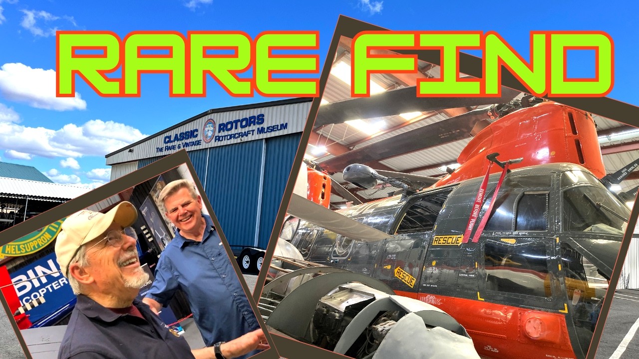 Мы нашли редкий музей вертолетов! 🚁 Музей классических вертолетов | Рамона, Калифорния