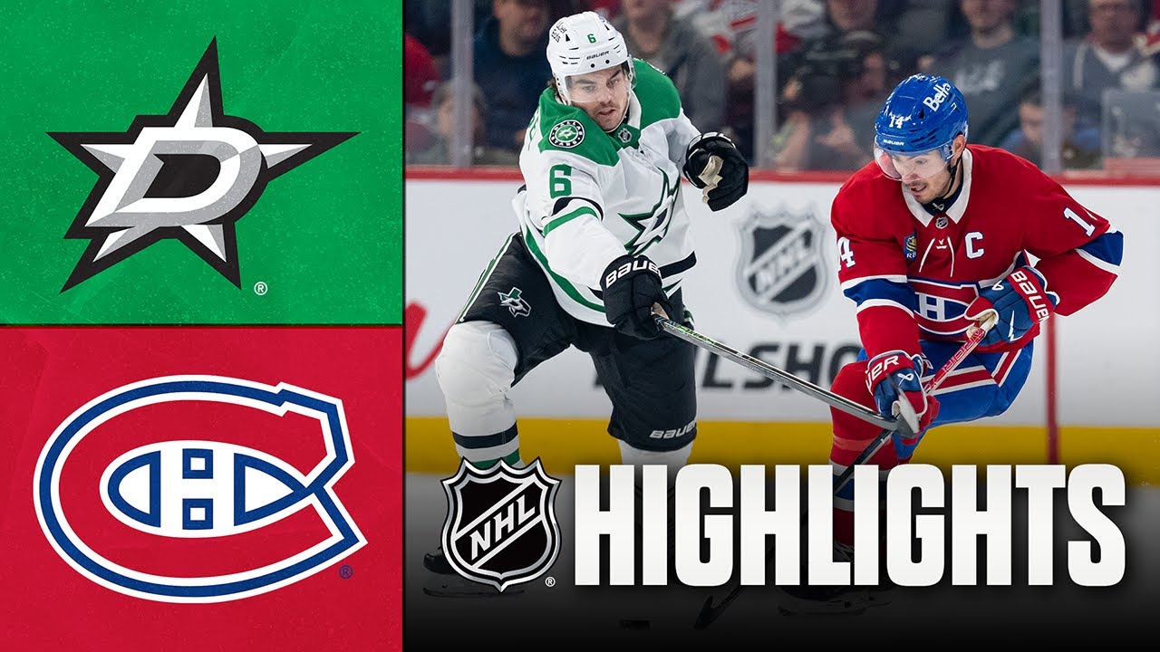 NHL Highlights | Stars vs. Canadiens | November 13, 2025