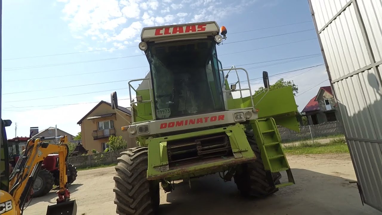 комбайн CLAAS   DOMINATOR 88   ПІДГОТОВКА ДО ЖНИВ 2021