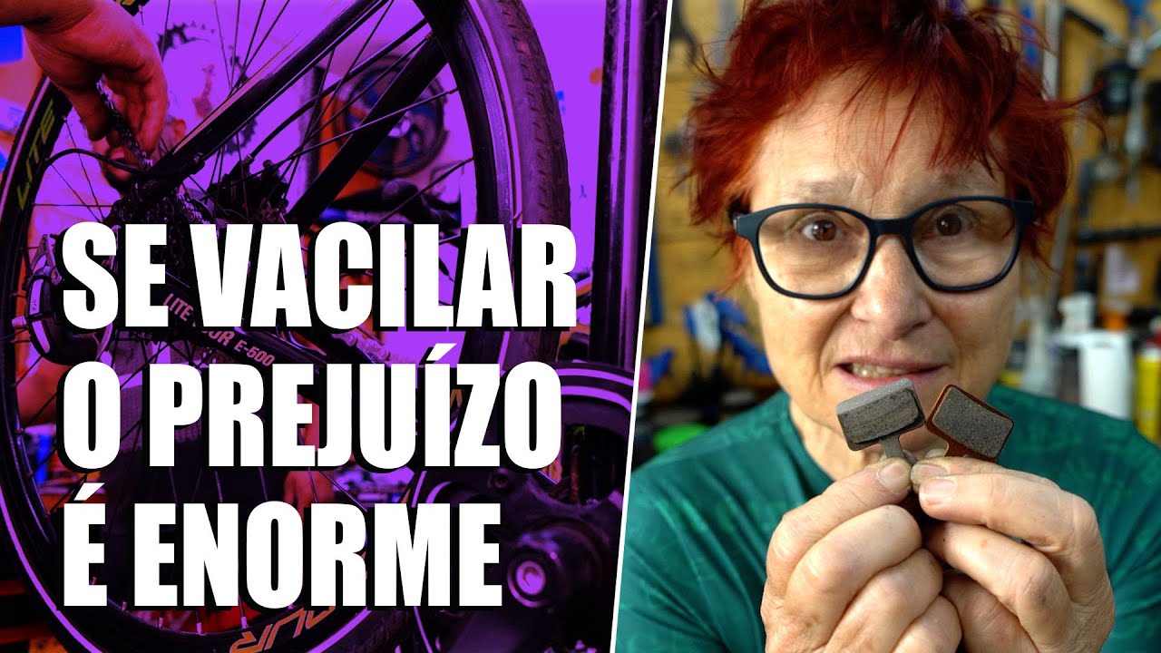 QUANDO TROCAR CORRENTE E PASTILHA DE FREIO DA BIKE?