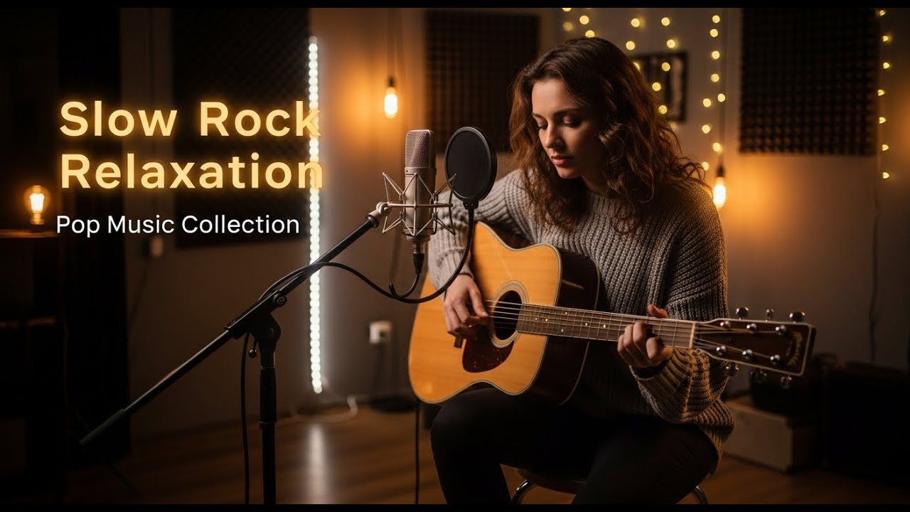 Midnight Slow Rock Calm • Peaceful Pop Rock for Quiet Nights