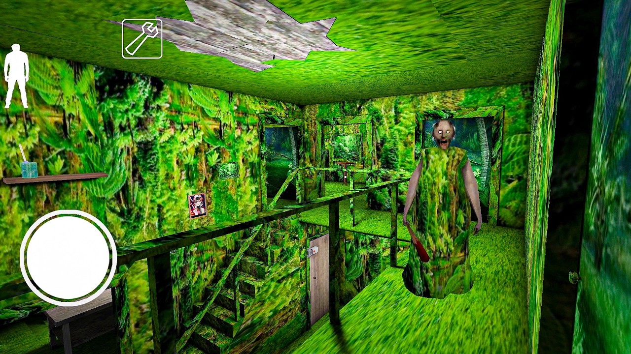 Jungle Granny Horror Game - Sewer Escape Gameplay EP02