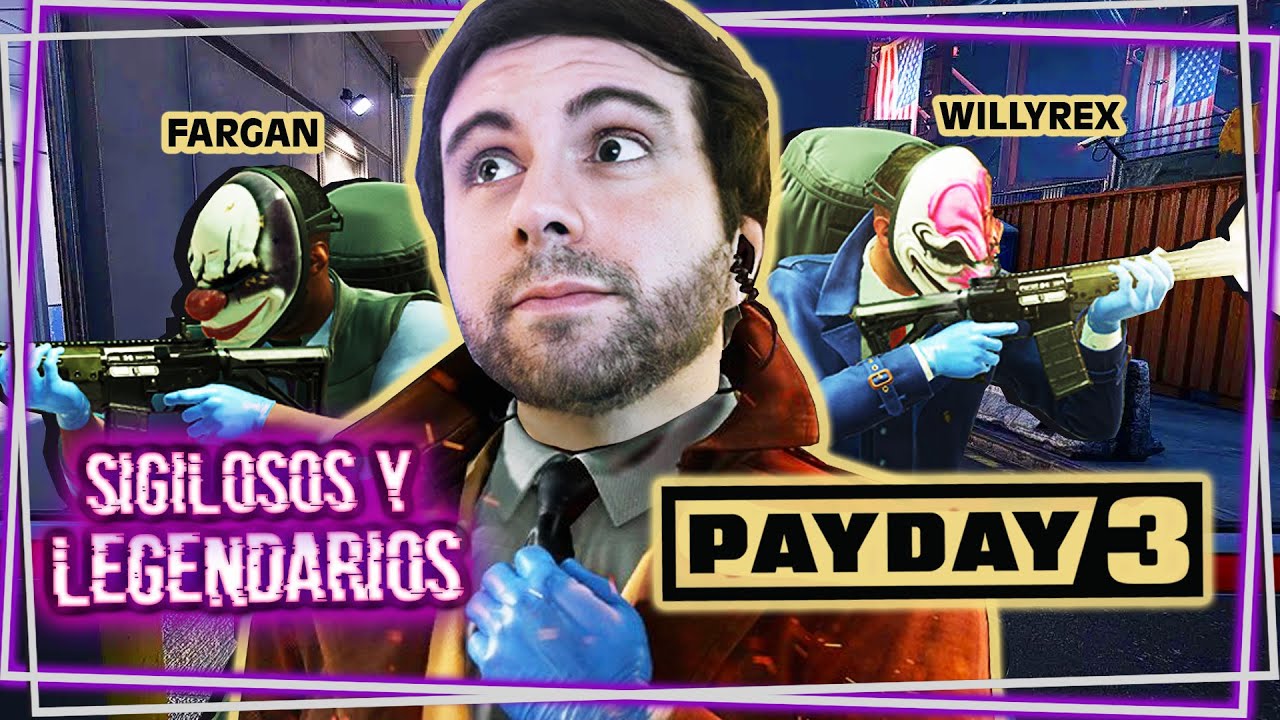 🔴 Los Ladrones LEGENDARIOS en PAY DAY 3