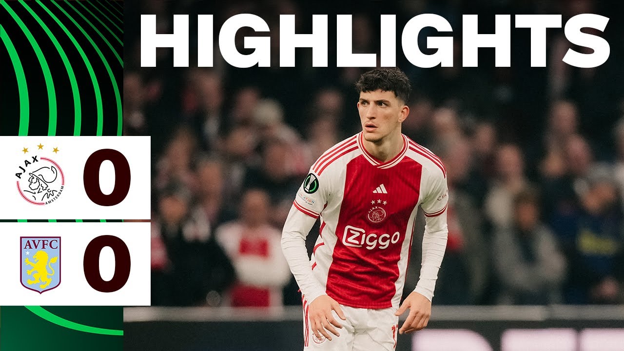 Highlights Ajax - Aston Villa | UEFA Conference League