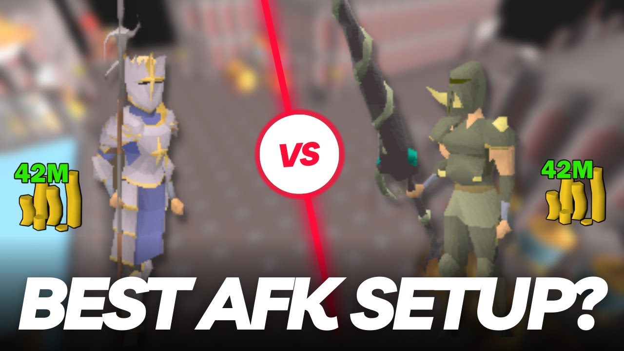 OSRS How to AFK Rune Dragons Gear Guide - Best For AFK ? AFK Money Making