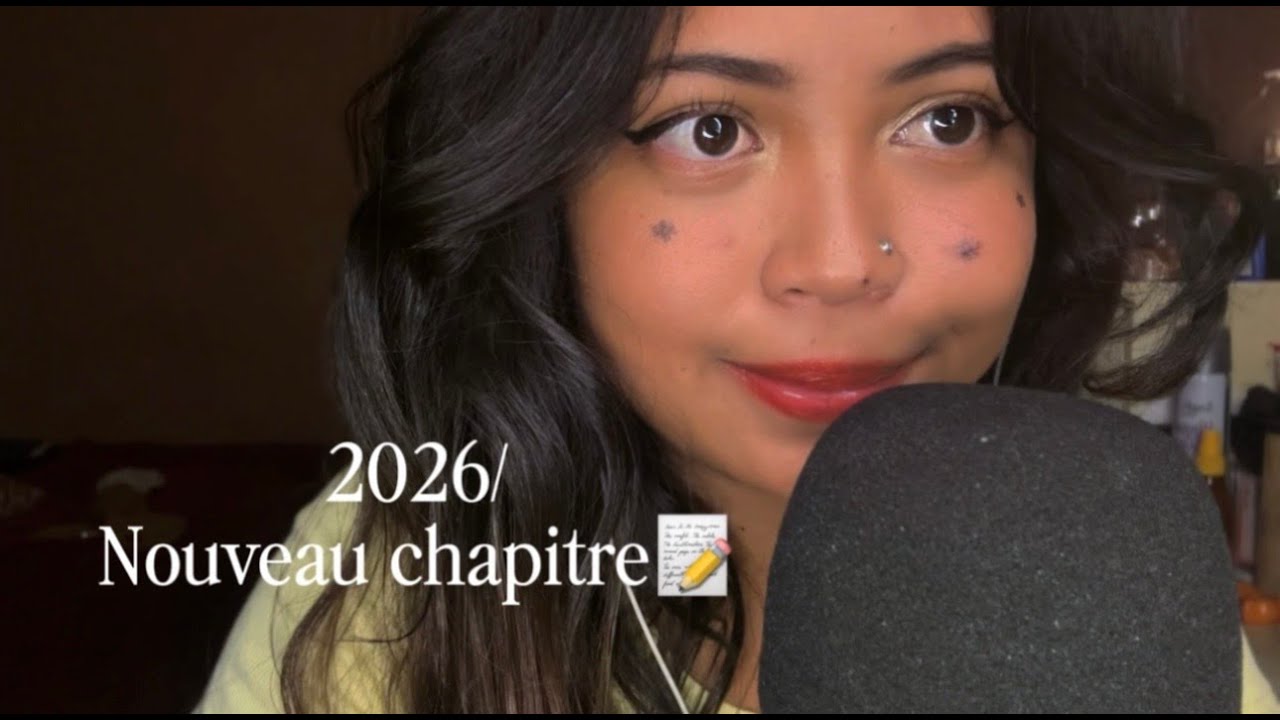 ASMR : Je te prépare à changer ta vie pour 2026 (chuchotements proches ultra réconfortants)🌟🌸