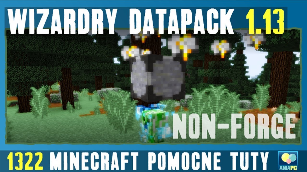 Wizardry 1.13 - Jak zainstalować datapack - PL Instalacja datapack'a do Minecraft 1.13