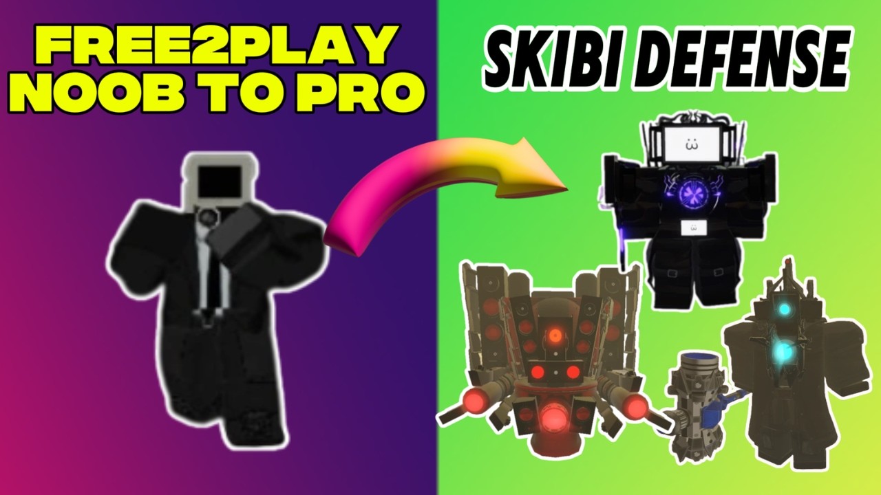 Я превратился из новичка в профессионала в игре Skibi Tower Defense (Часть 1)