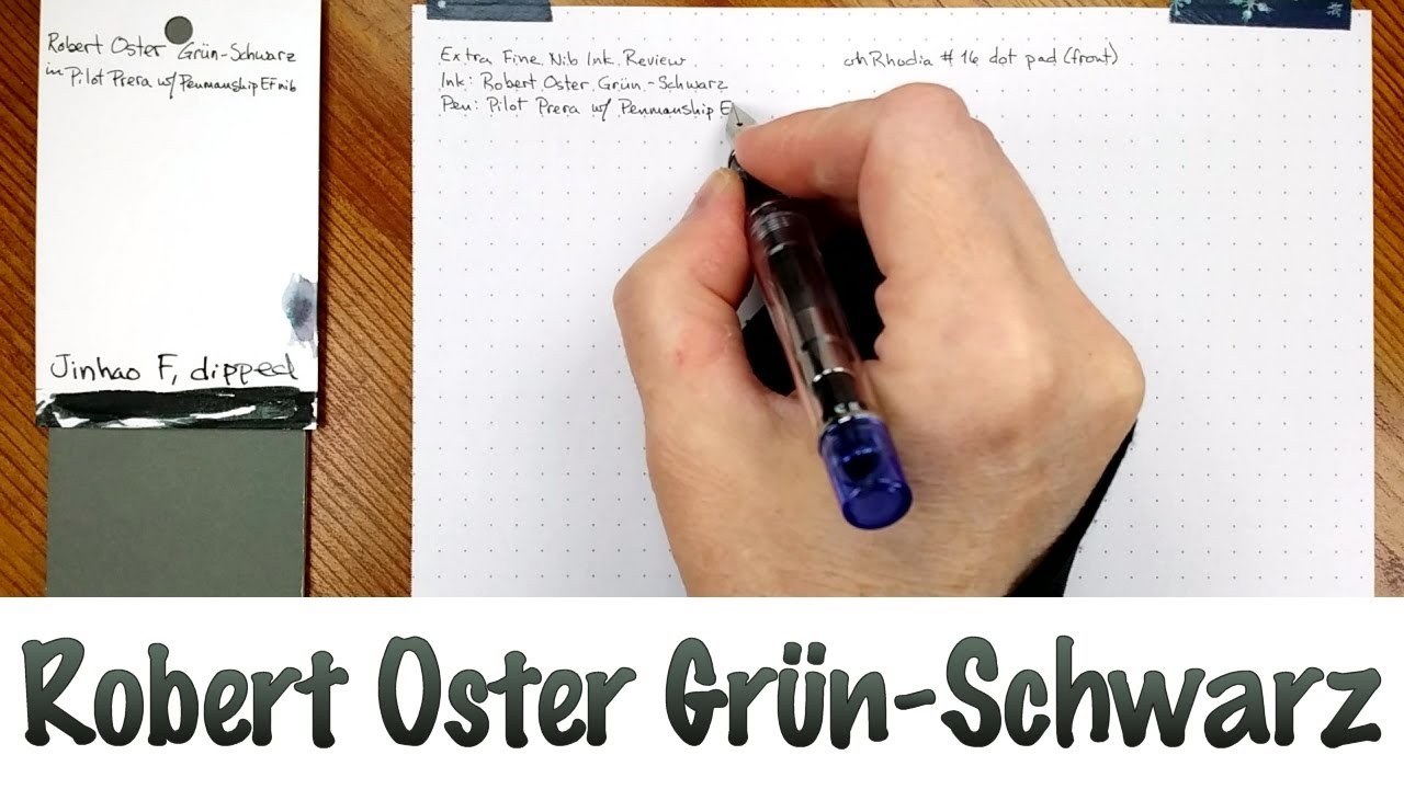Robert Oster Grün-Schwarz