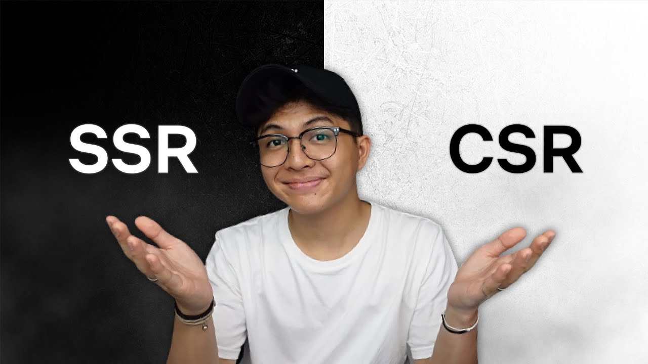 Client-side Rendering vs Server-side Rendering