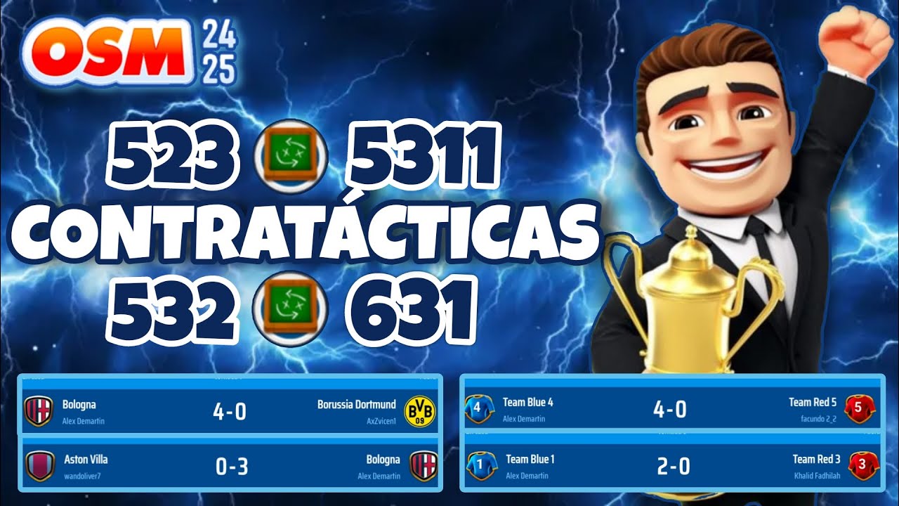 🏆 ПОБЕДИТЕ 523, 532, 5311 и 631 КОНТРАТАКУ! ⚡🏆 | ЛУЧШАЯ КОНТР-ТАКТИКА | ⚽ ОSМ 24/25 ⚽