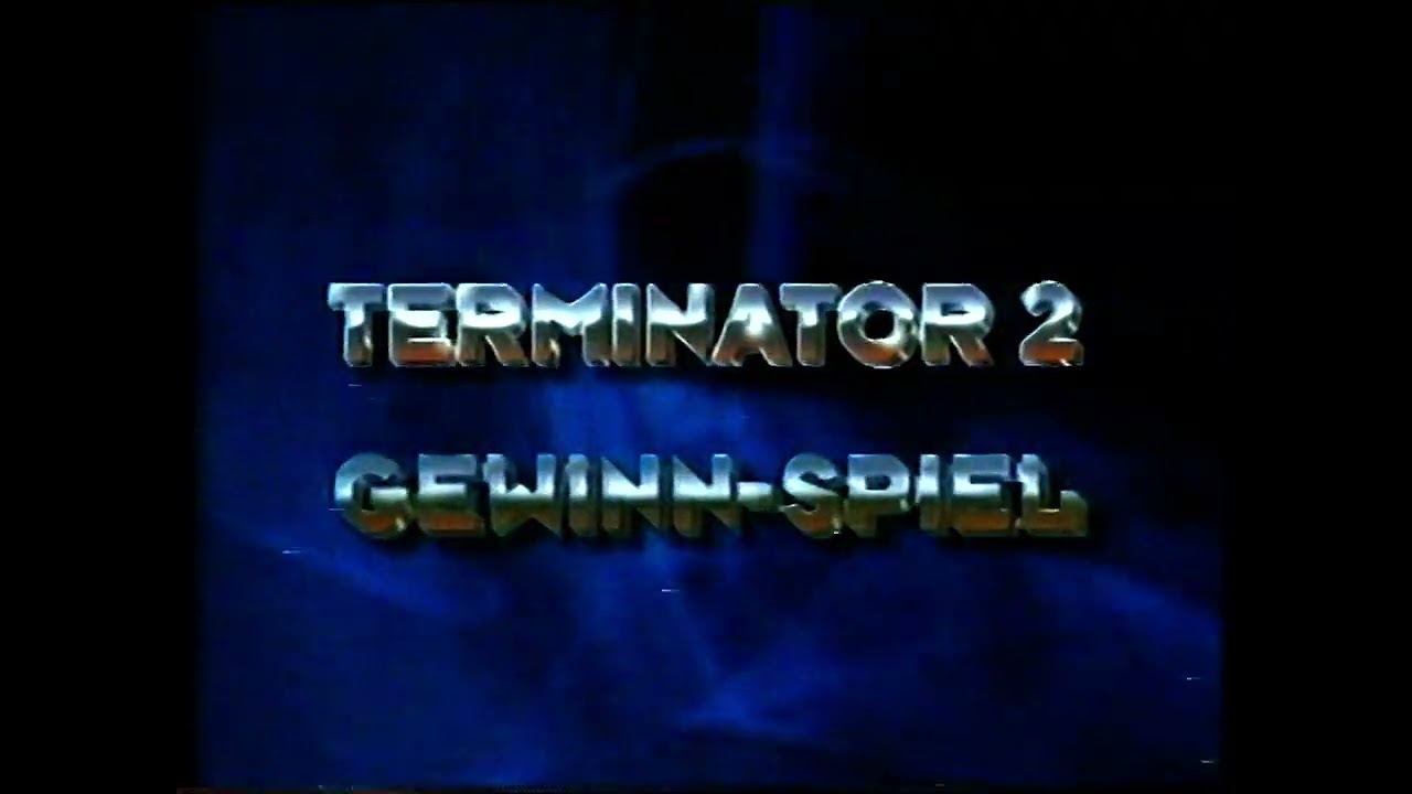 RTL, Terminator 2 Gewinnspiel, 10.02.1995 | VHS Nostalgie
