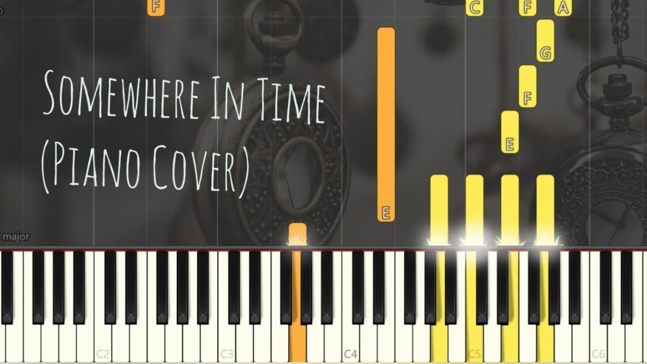 Somewhere in Time - John Barry | 時光倒流七十年 | 似曾相識 | Piano Pop Song Tutorial