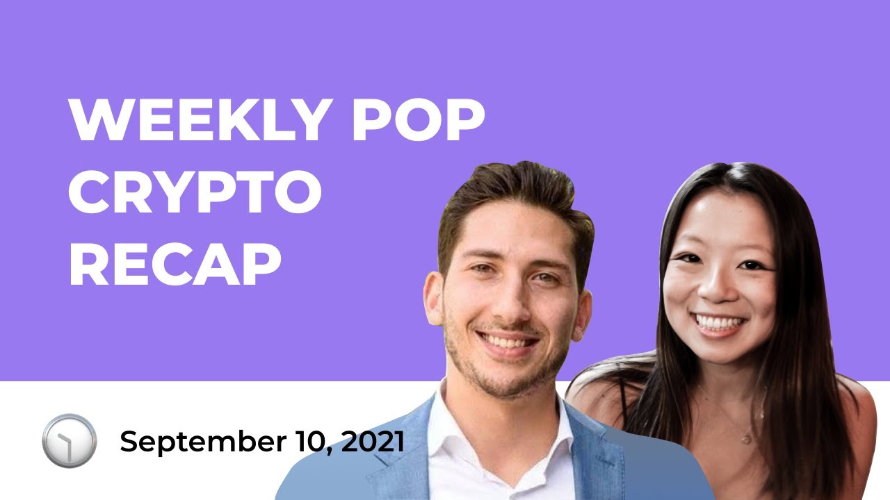 POP CRYPTO WEEKLY: El Salvador🇸🇻 makes Bitcoin Legal Tender, Utah Jazz virtual locker room, & More!