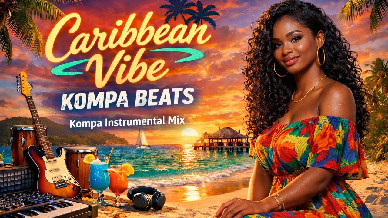 Kompa Instrumentals Mix 🌴 Caribbean Vibe Kompa Beats | Haitian Instrumental