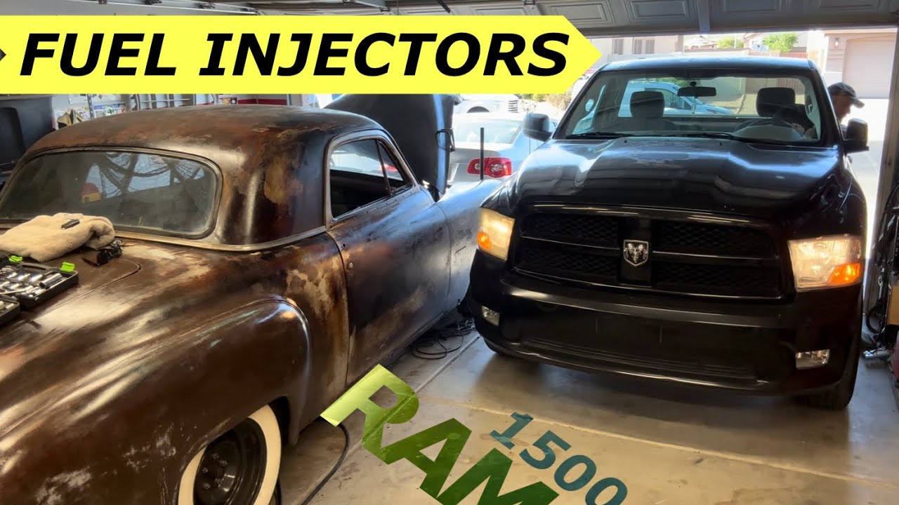 Как установить новые топливные форсунки на наш Dodge RAM 1500 2012 года выпуска #fuelinjectors #r...