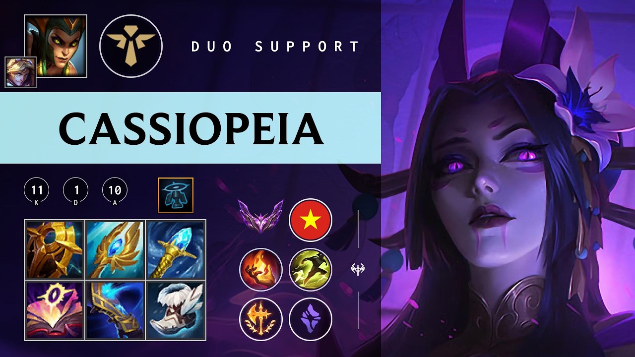 Cassiopeia Support vs Leona - VN Master Patch 26.04