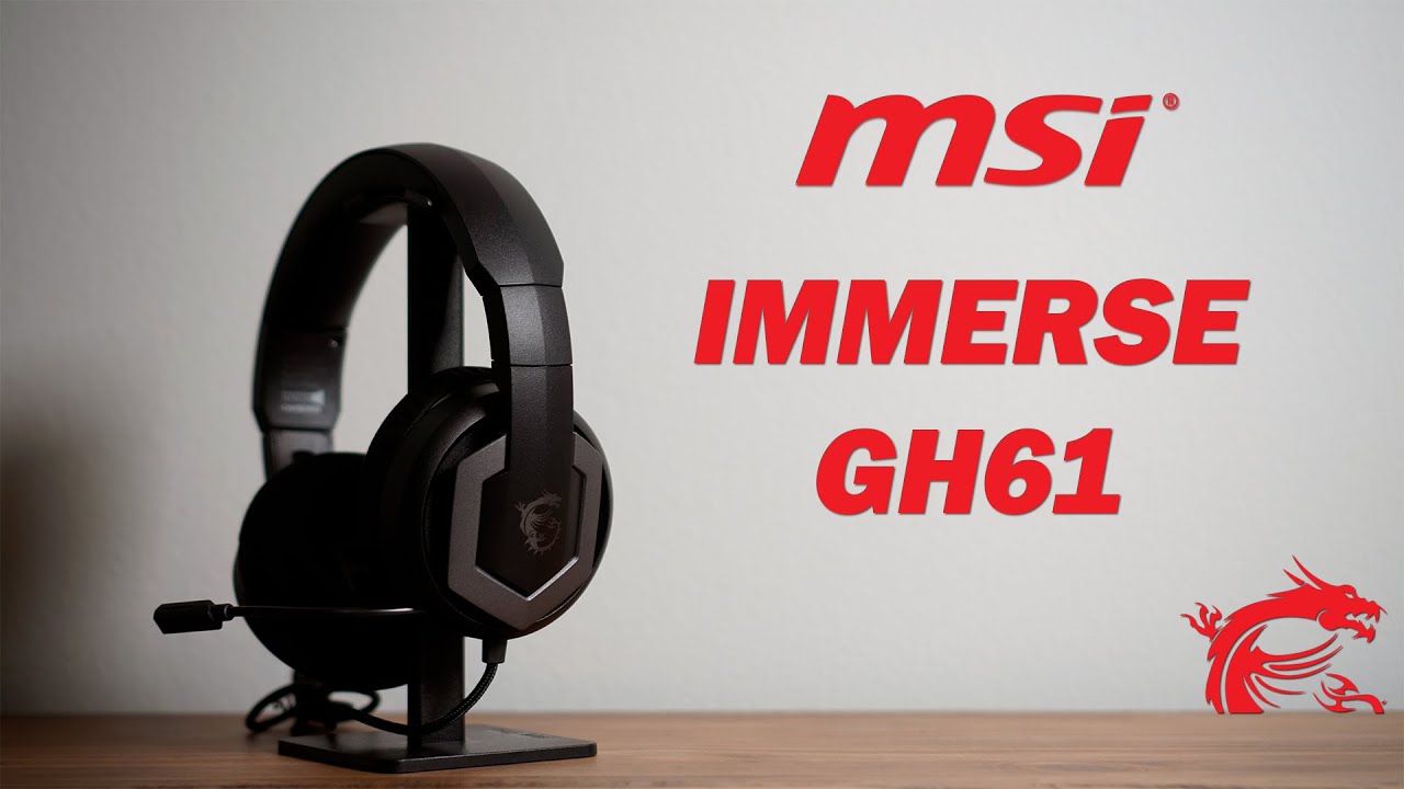 MSI Immerse GH61 Gaming Headset Review - Everything You Need to Know!
