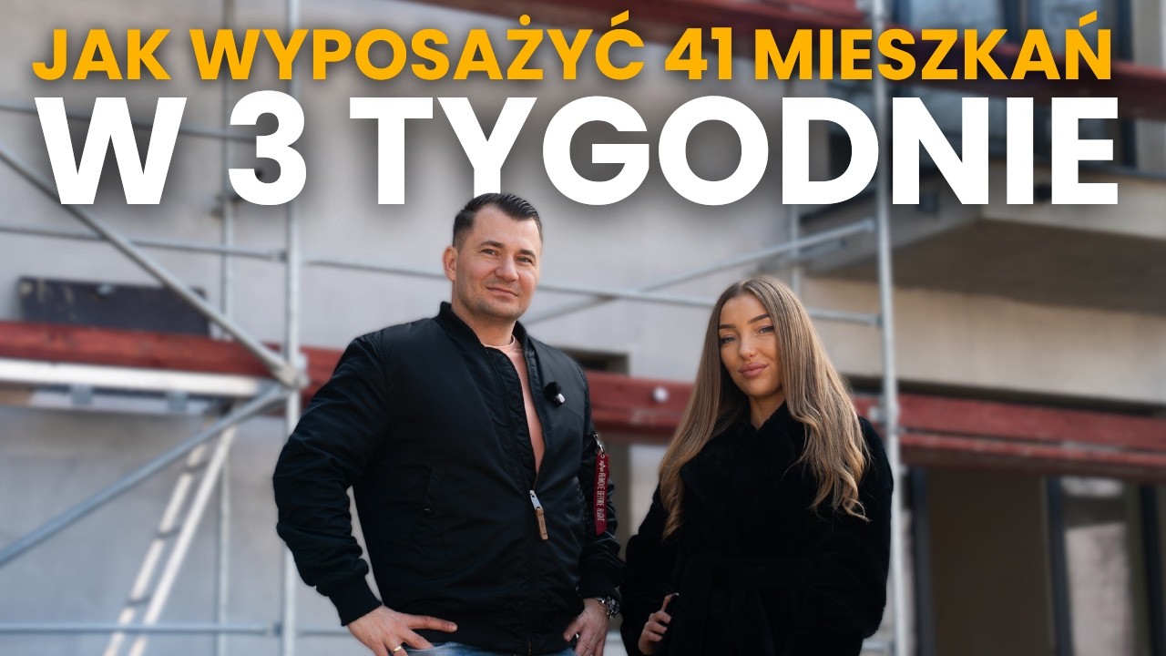 Jak wyposażyć 41 mieszkań w 3 tygodnie? | Wsp&oacute;łpraca z inwestorem #Meble #Kuchnia