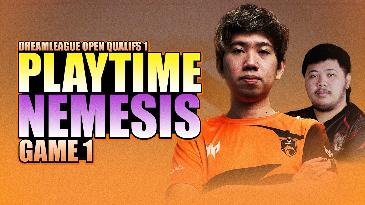 PLAYTIME VS NEMESIS GAME 1 - WATCH PARTY WITH KUKUYS - DREAMLEAGUE S29 OPEN QUALIFS