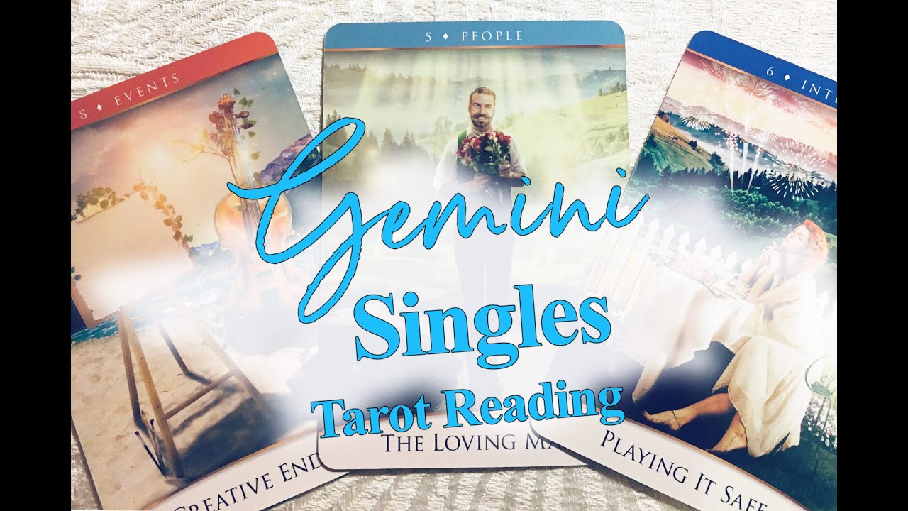 GEMINI SINGLES - NEW PERSON IS NOT AFRAID OF THE COMPETITION