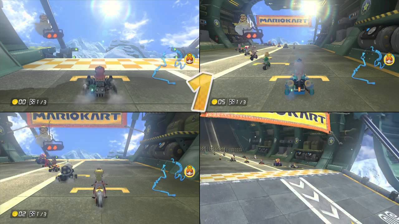Mario Kart 8: 3-Player Casual VS Races