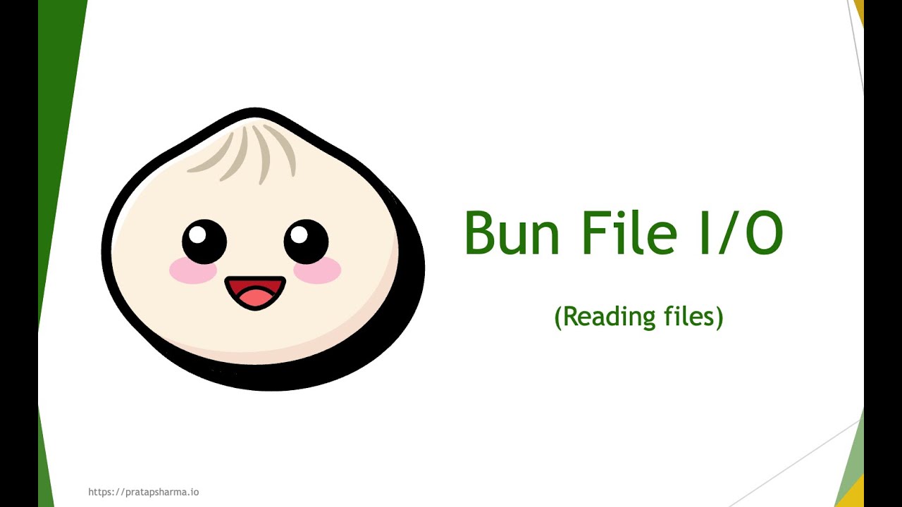 Чтение файлов с помощью Bun | Bun 1.0 | Файловый ввод-вывод Bun | Обучение с Пратапом | Часть #1