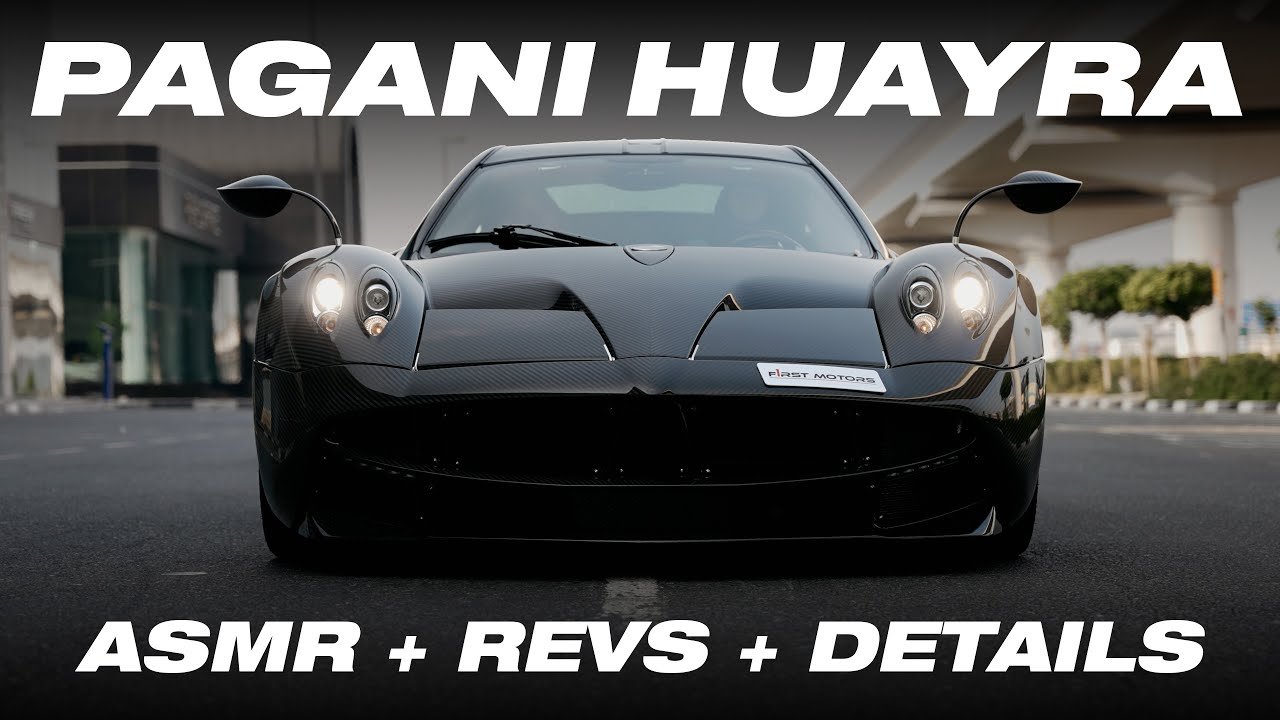 First Pagani Huayra finished in exposed Carbon Fiber (ASMR) 1 OF 1 Edition