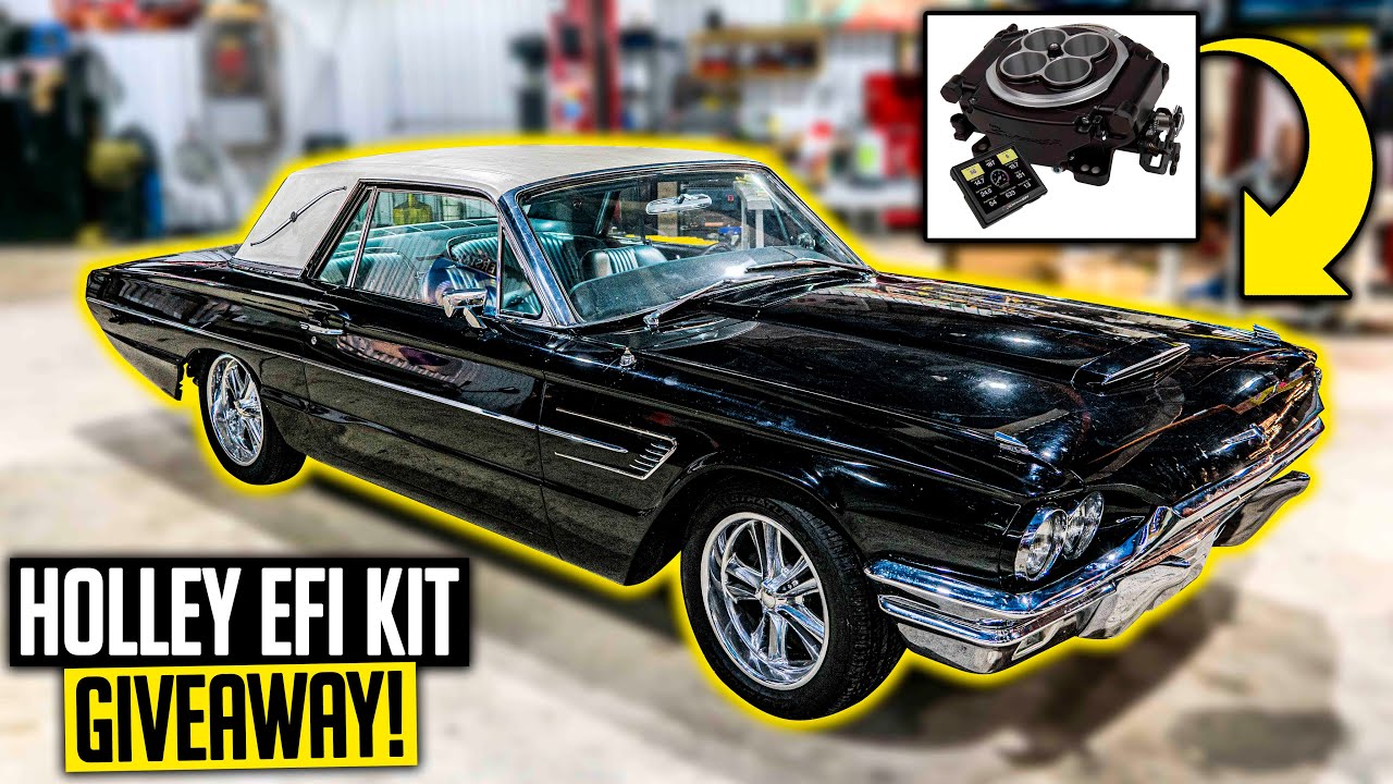 Установка Holley Sniper EFI и розыгрыш призов! — Thunderbird 1965 года, эпизод 1