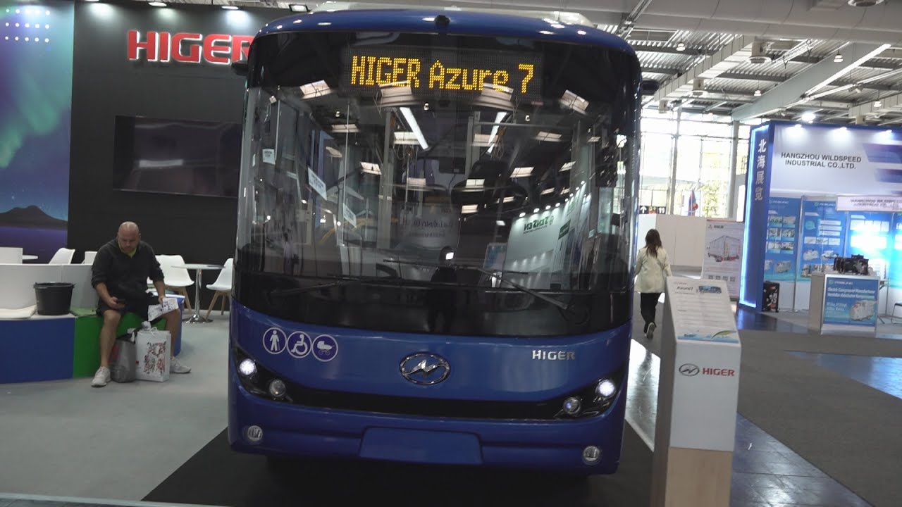 Higer Azure 7 City Bus (2025) Exterior and Interior