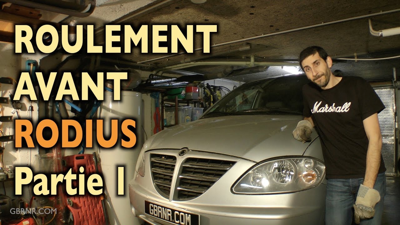 Rodius roulement avant 🛠 - partie 1