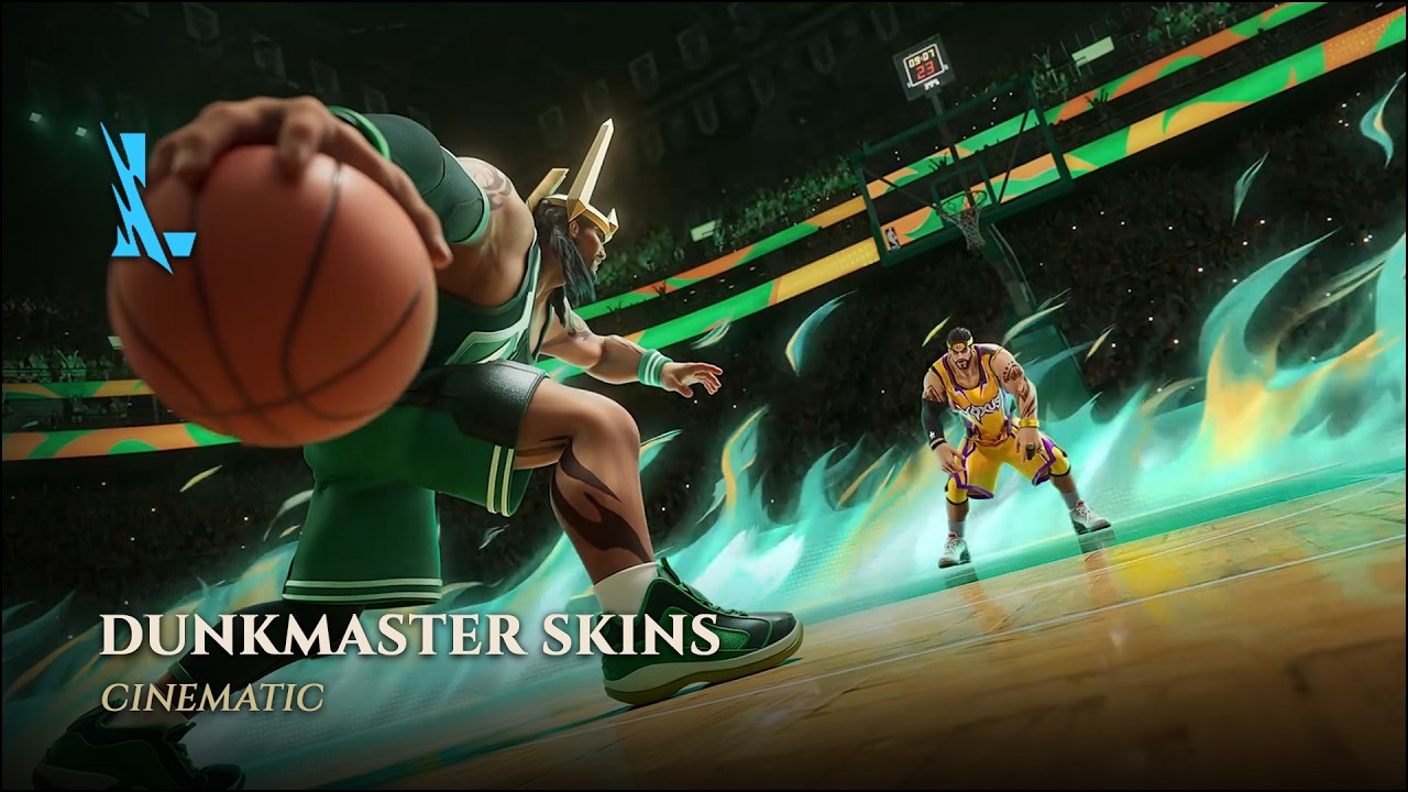 Wild Rift &times; NBA Collaboration: Dunkmaster Skins Cinematic || League of Legends: Wild Rift