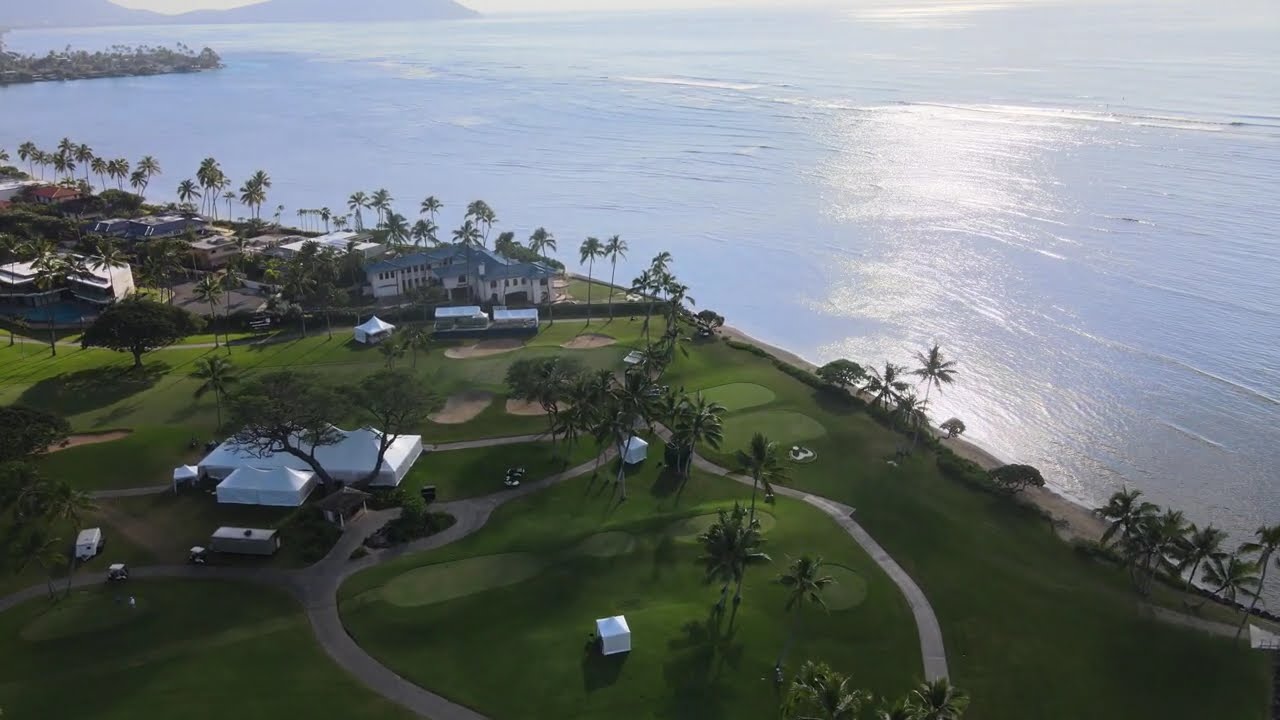 Waialae Country Club from Above ⛳ | Sony Open Course Prep in Stunning 4K Part 4