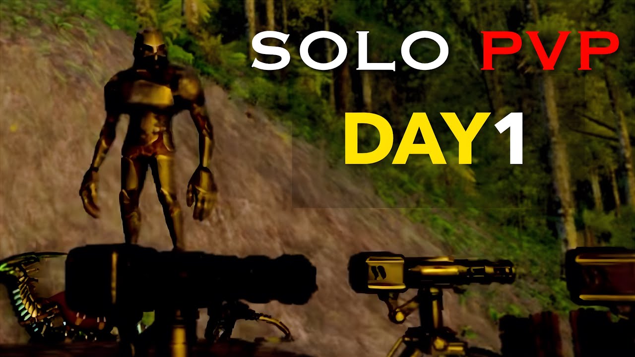 Ark Ultimate Mobile Edition |SOLO PVP/ Create a minimum base in one day🔥