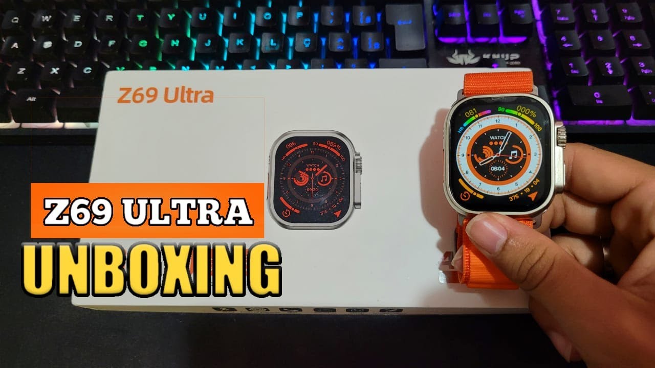 Z69 ULTRA SMARTWATCH / UNBOXING