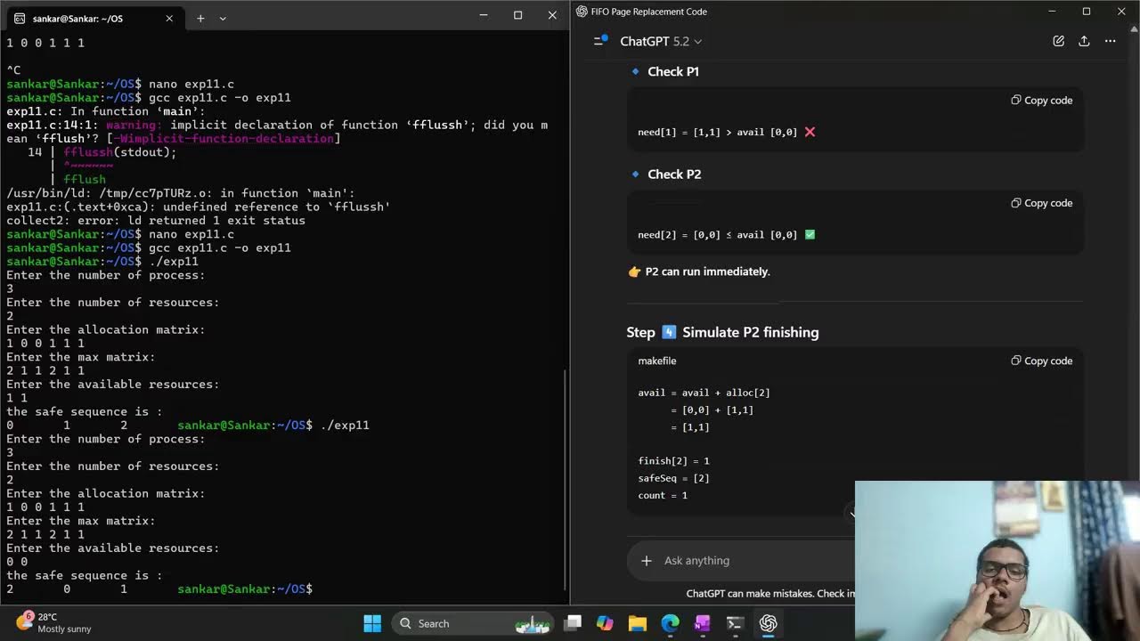 day 7 part 1 of doing OS