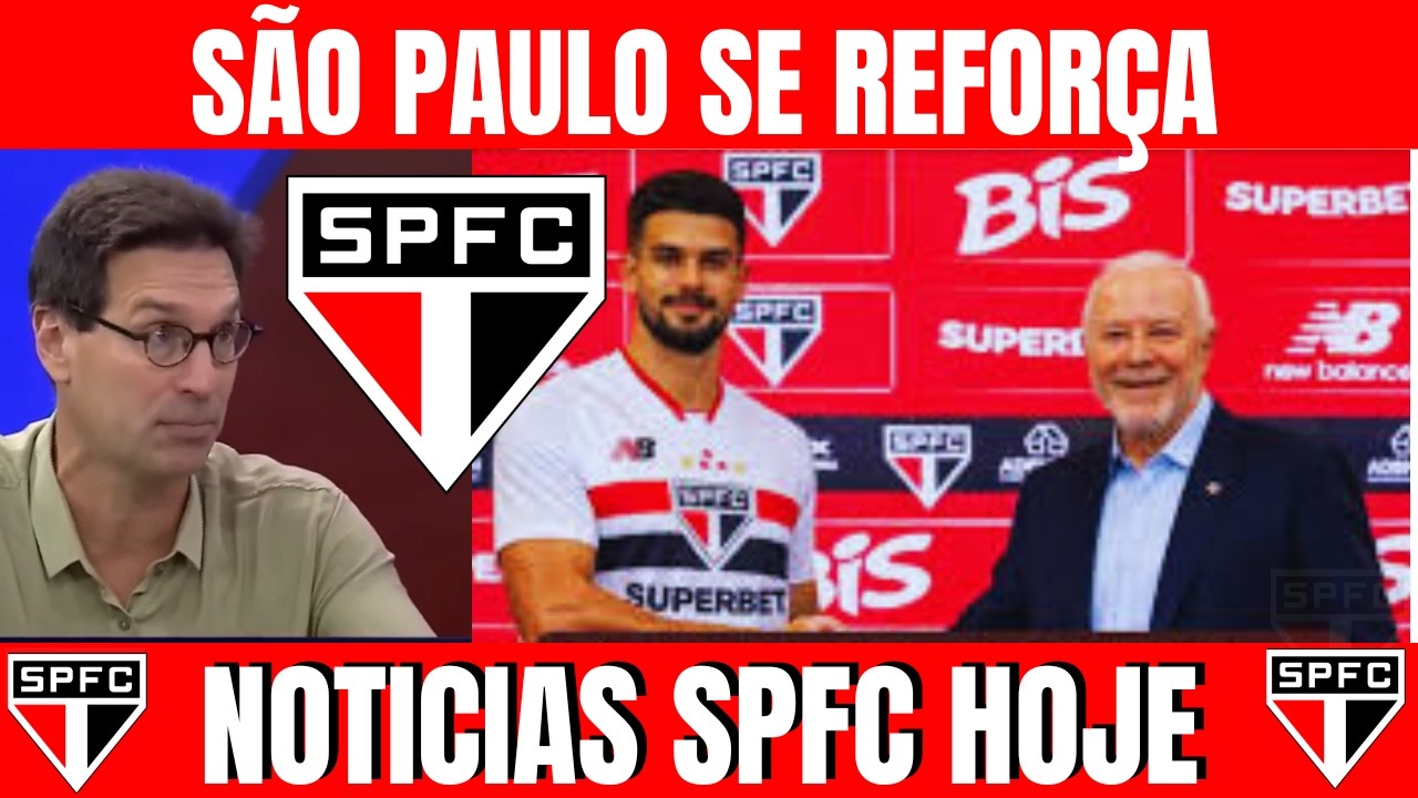 SPFC HOJE - O QUE CAULY TRAZ AO SÃO PAULO? PALPITES PAULISTÃO, CASOS ALLYSON E OSCAR E + TRICOLOR HJ