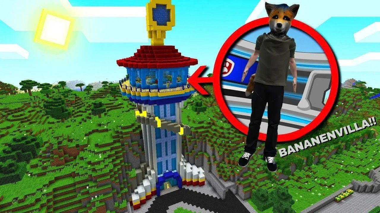 Ein Therian taucht im Paw Patrol-Haus in Minecraft auf – krass, was passiert!