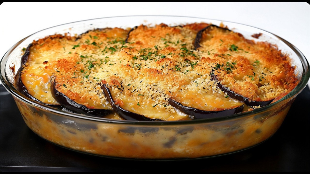Die Aubergine, die alle verrückt macht! Das beste Auberginenrezept! Schnelles Abendessen! Lecker!