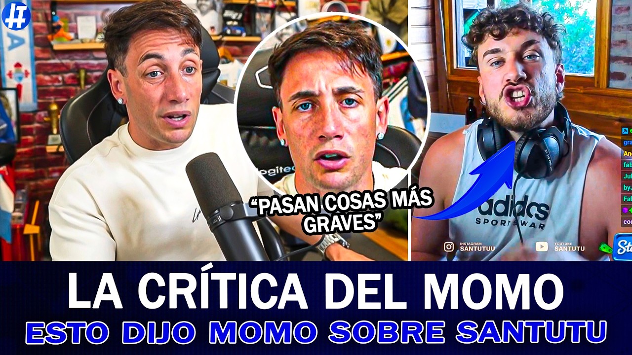 MOMO TOM&Oacute; POSTURA ANTE LA POL&Eacute;MICA de SANTUTU