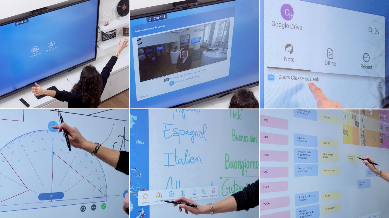 Cr&eacute;ez et acc&eacute;dez rapidement &agrave; vos cours sur &eacute;cran interactif avec Note 2.0 et le Cloud