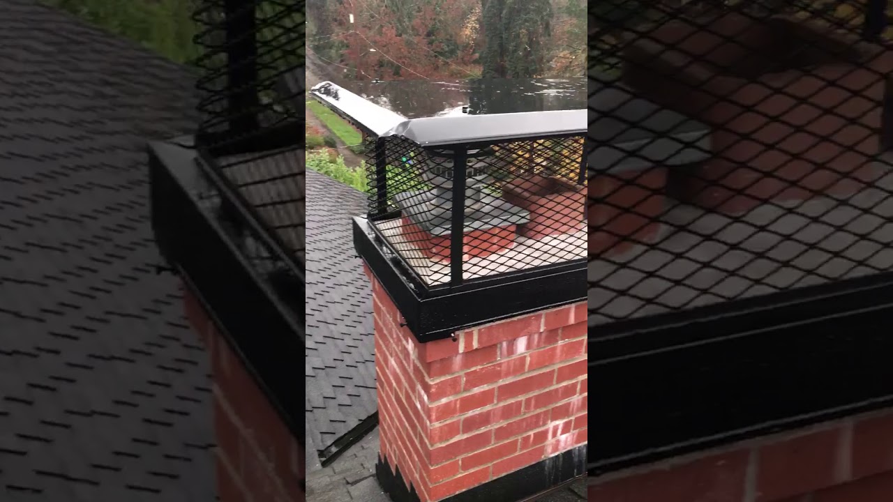 Chimney cap, and watersealant